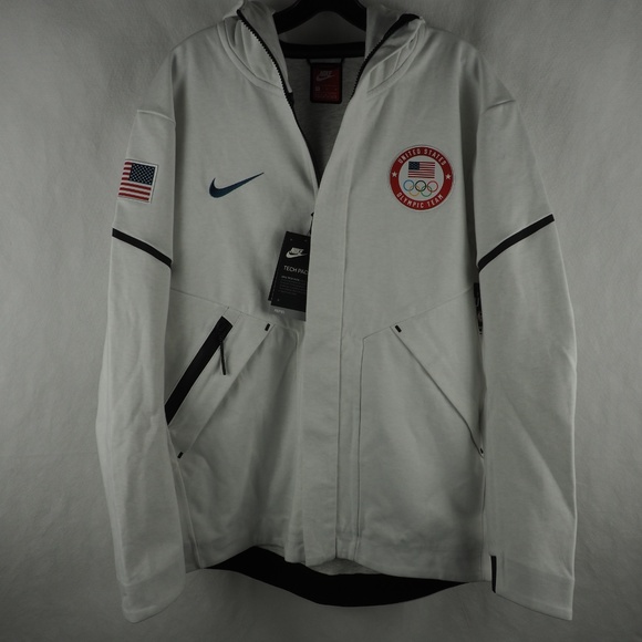 Nike Men's Tech Pack Wind Fleece Olympic Jacket L - Picture 5 of 8
